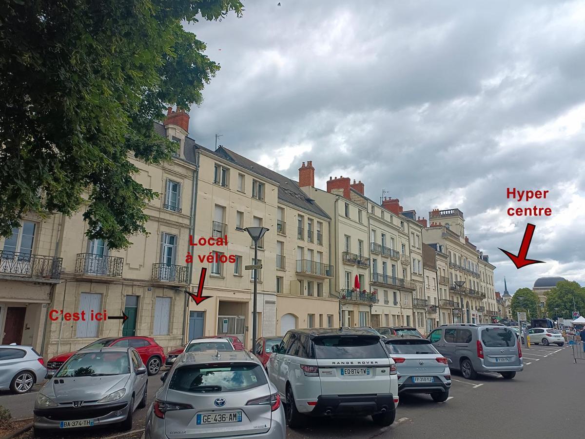 索米尔Balcon Sur Loire Local Velo公寓 外观 照片