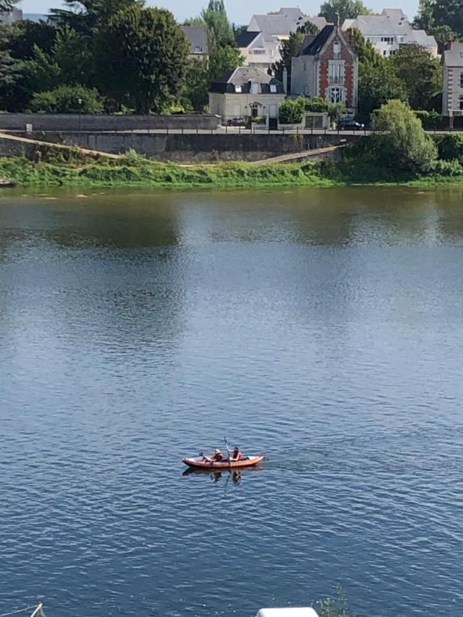 索米尔Balcon Sur Loire Local Velo公寓 外观 照片