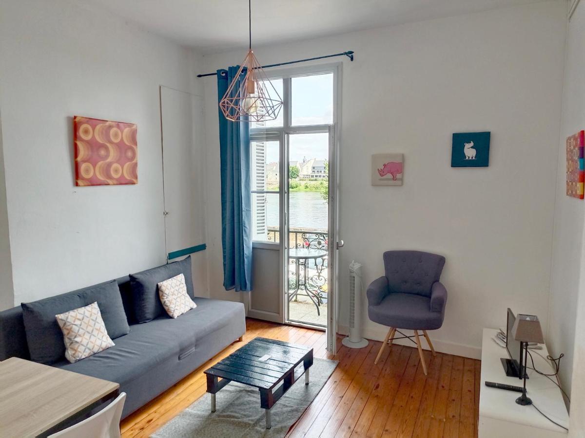 索米尔Balcon Sur Loire Local Velo公寓 外观 照片
